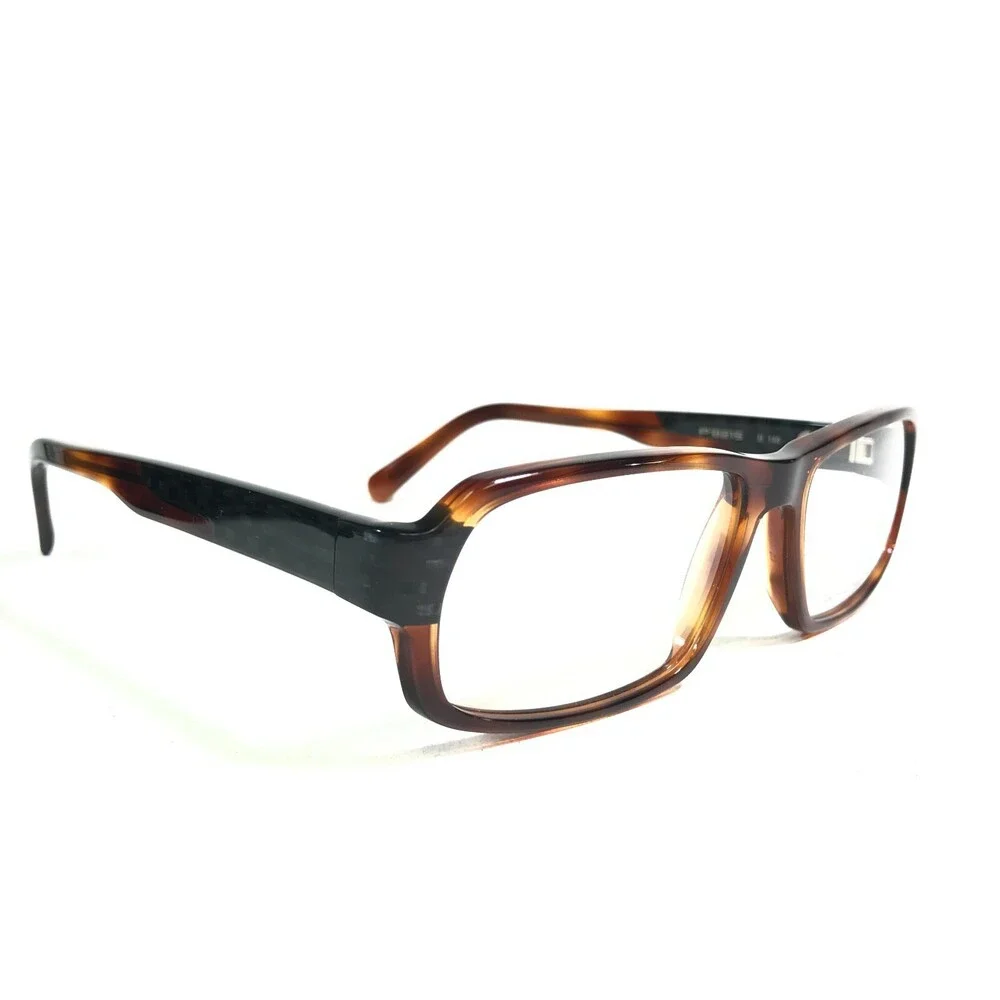 Porsche Design Eyeglasses Frames P8215 B Polished Brown Tortoise 55-16-140